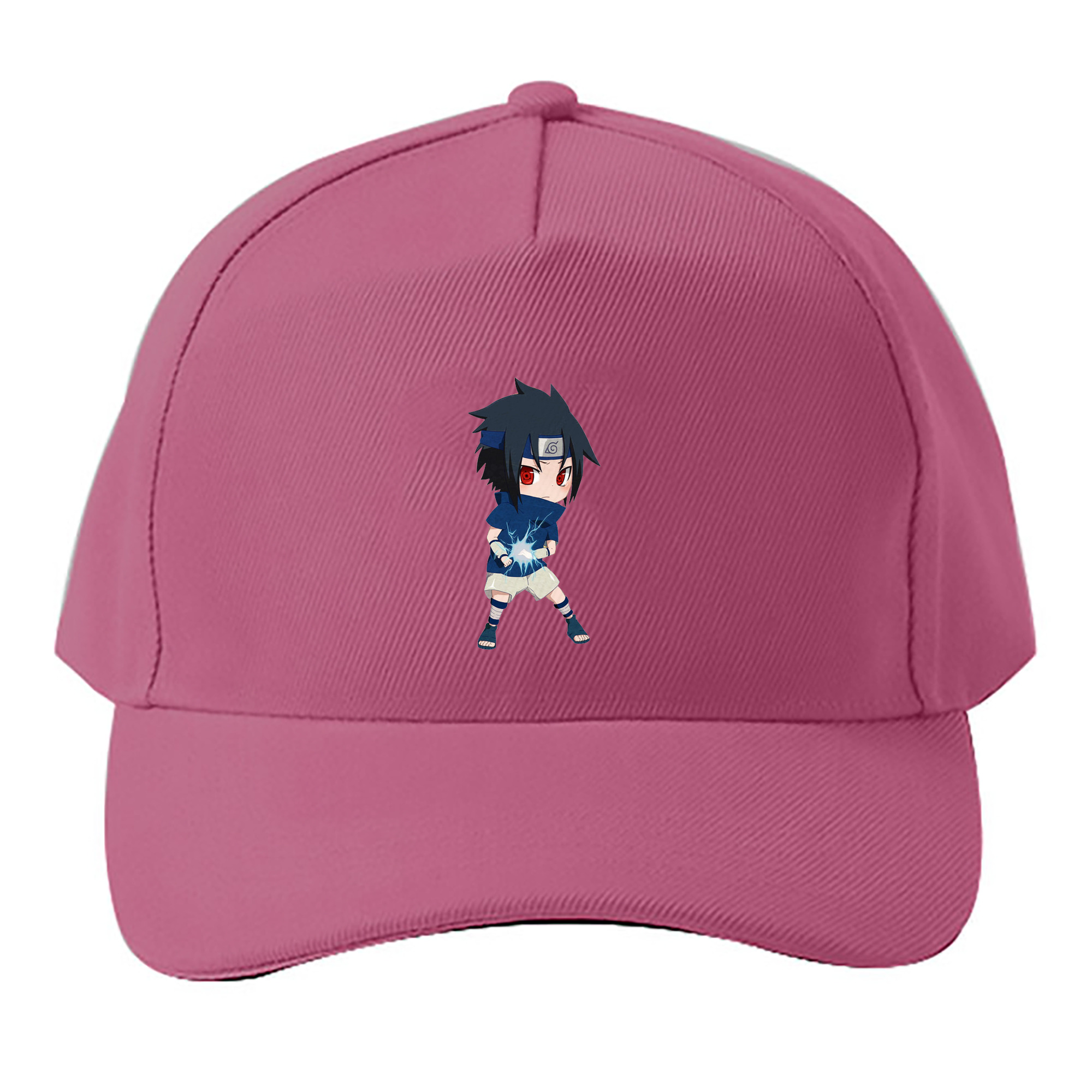 （画像用） NARUTO -ナルト- うちは サスケ Uchiha Sasuke ベースボールキャップ 綿100％ 男女兼用 帽子 スポーツ